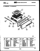 Broiler drawer parts
