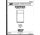 Tappan 95-1757-23-04 cover diagram