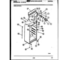 Tappan 95-1757-23-04 cabinet parts diagram