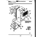 Tappan 95-1757-45-04 system and automatic defrost parts diagram