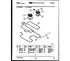 Tappan 31-3349-00-03 broiler parts diagram