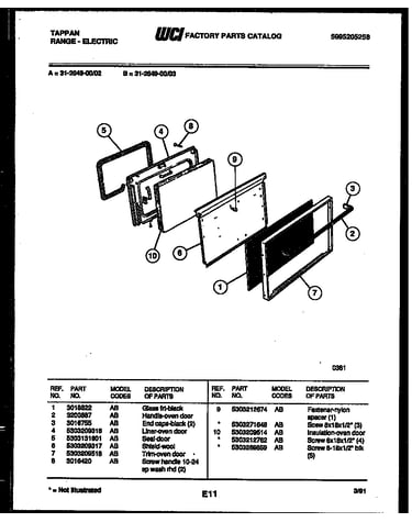 Door parts
