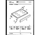 Tappan 31-2649-00-02 cooktop parts diagram