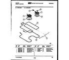 Tappan 31-2649-00-02 broiler parts diagram