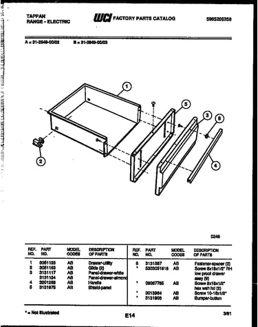 Drawer parts