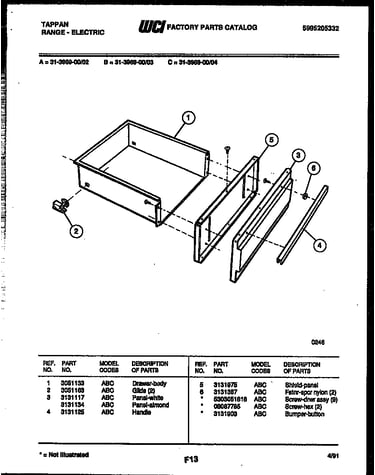 Drawer parts