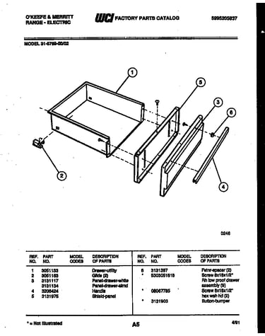 Drawer parts