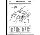 Tappan 30-2139-23-04 cooktop parts diagram