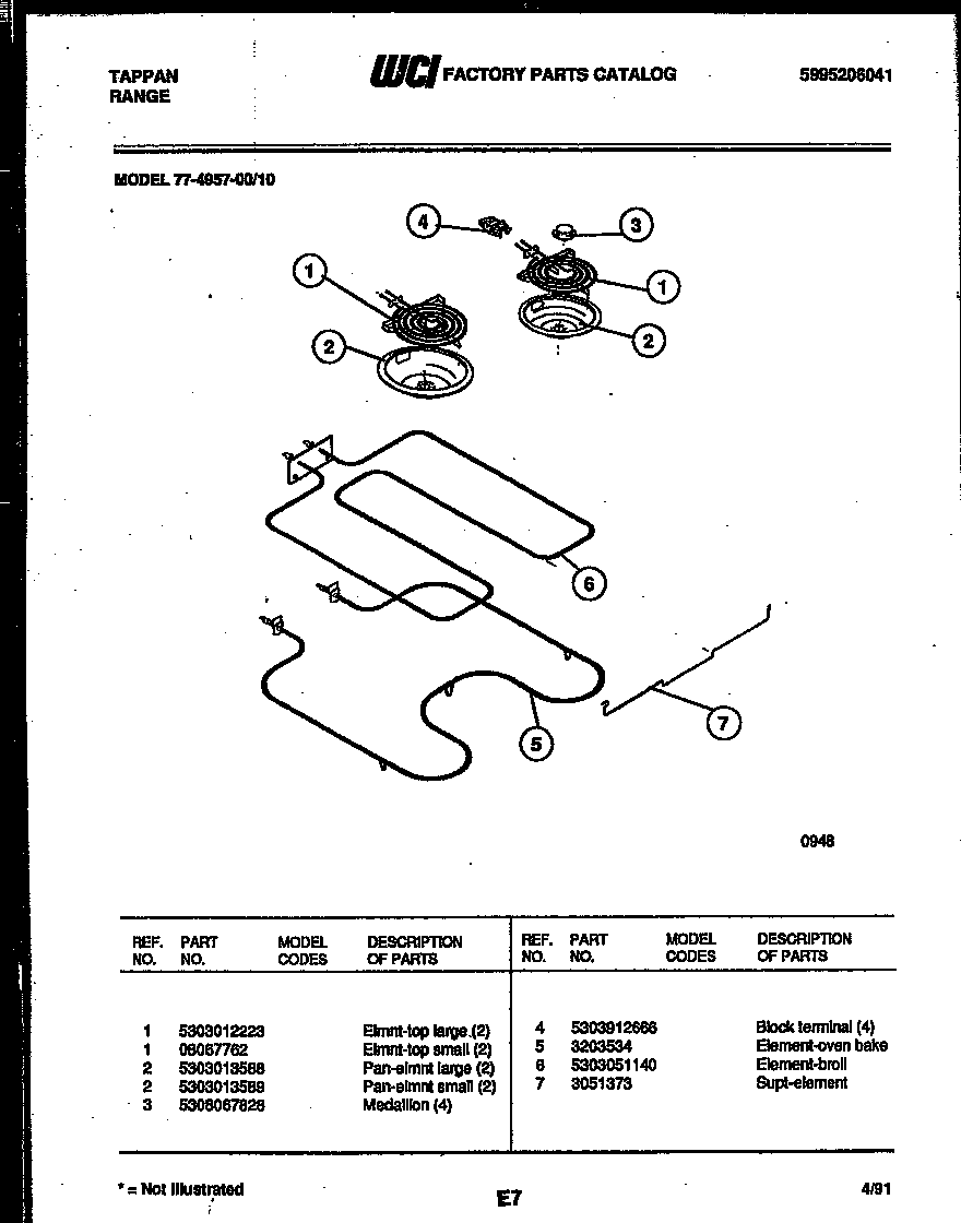 BROILER PARTS