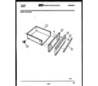 Tappan 31-4979-00-02 drawer parts diagram
