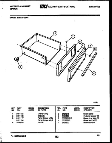 Drawer parts