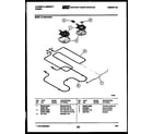 Tappan 31-6239-23-02 broiler parts diagram