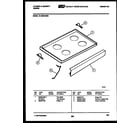 Tappan 31-6239-00-02 cooktop parts diagram
