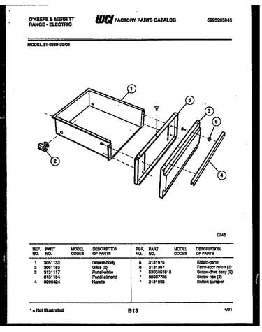 Drawer parts