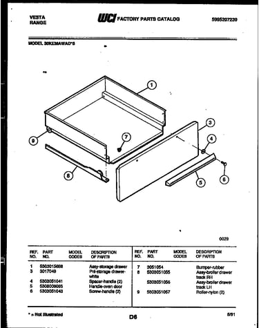 Drawer parts