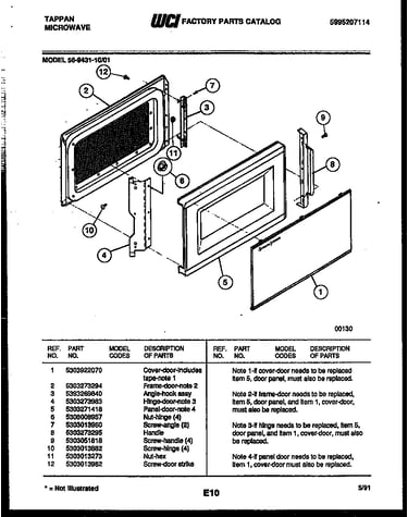 Door parts