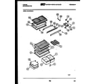 Tappan 49-2828-00-03 console and control parts diagram