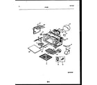 Tappan 56-2661-10-01 wrapper and body parts diagram