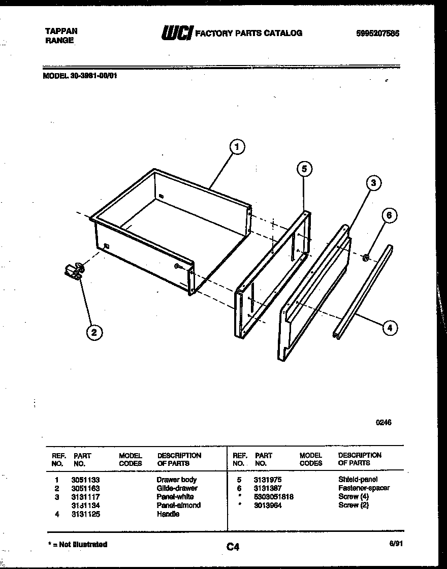 DRAWER PARTS