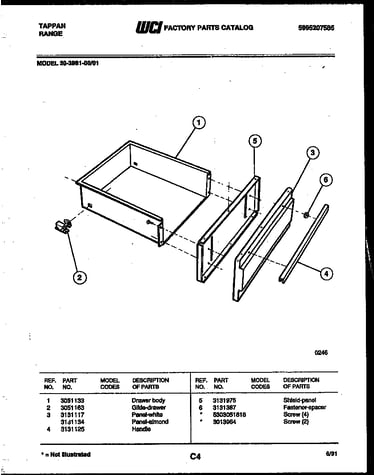 Drawer parts