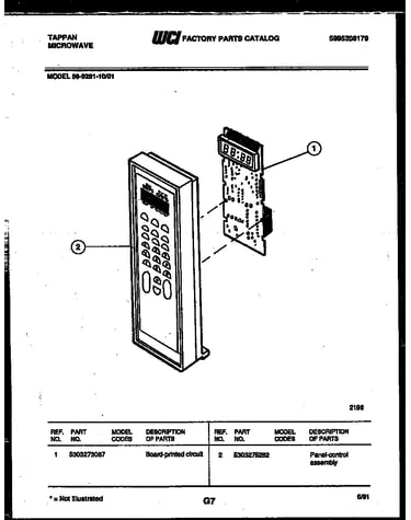 Control panel