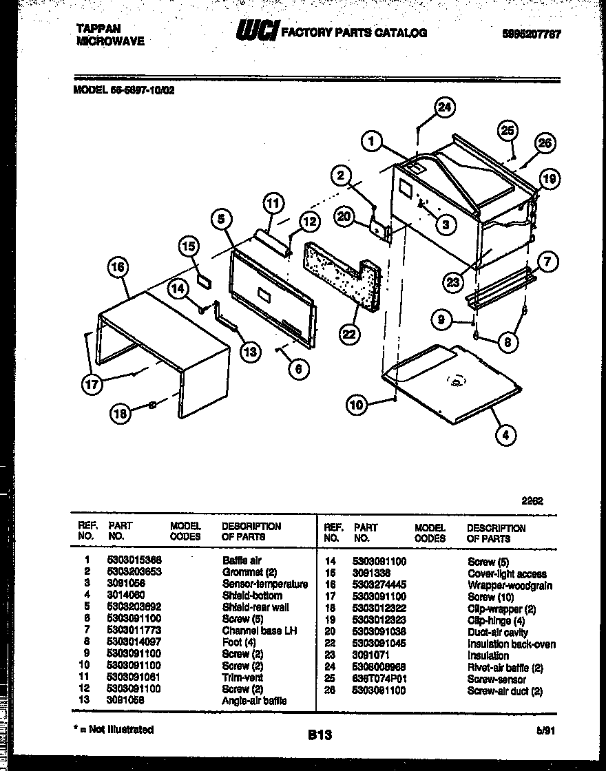 WRAPPER AND BODY PARTS