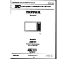 Tappan 56-2898-10-16 front cover diagram