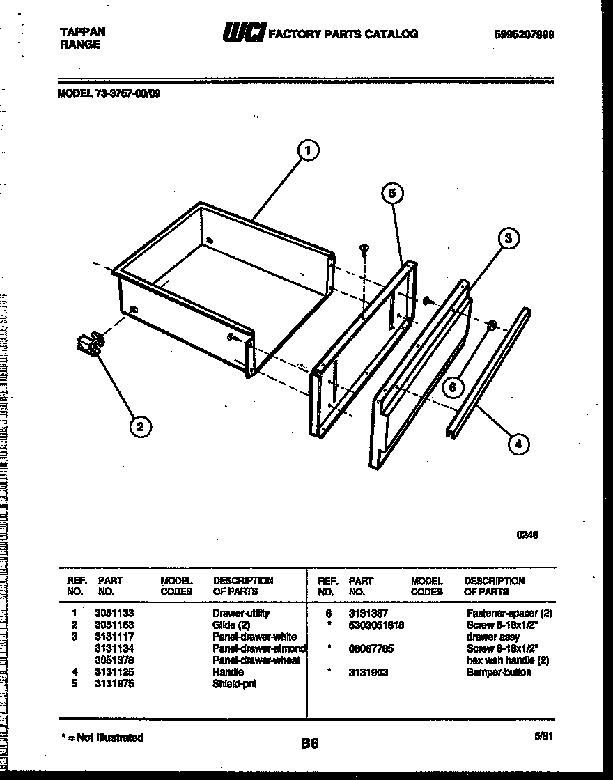 Drawer parts