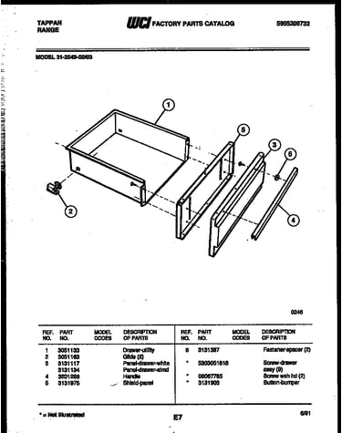 Drawer parts