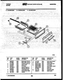 Broiler drawer parts