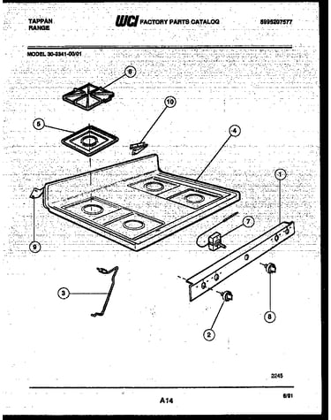 Cooktop parts