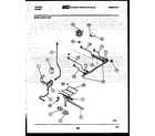 Tappan 30-3341-23-01 burner, manifold and gas control diagram