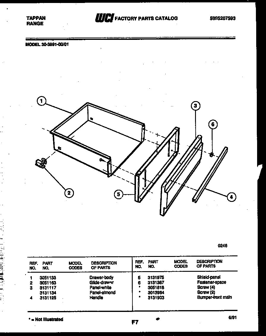 DRAWER PARTS