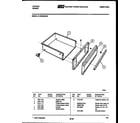 Tappan 31-2239-00-04 drawer parts diagram