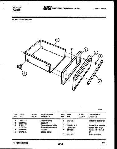 Drawer parts
