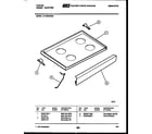 Tappan 31-2759-00-04 cooktop parts diagram