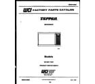 Tappan 56-2461-10-01 front cover diagram