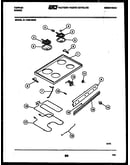 Cooktop and broiler parts