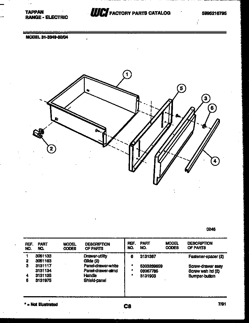 Drawer parts