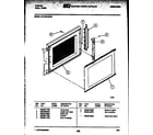 Tappan 57-2729-00-02 upper oven door parts diagram