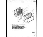 Tappan 56-2251-10-01 door parts diagram