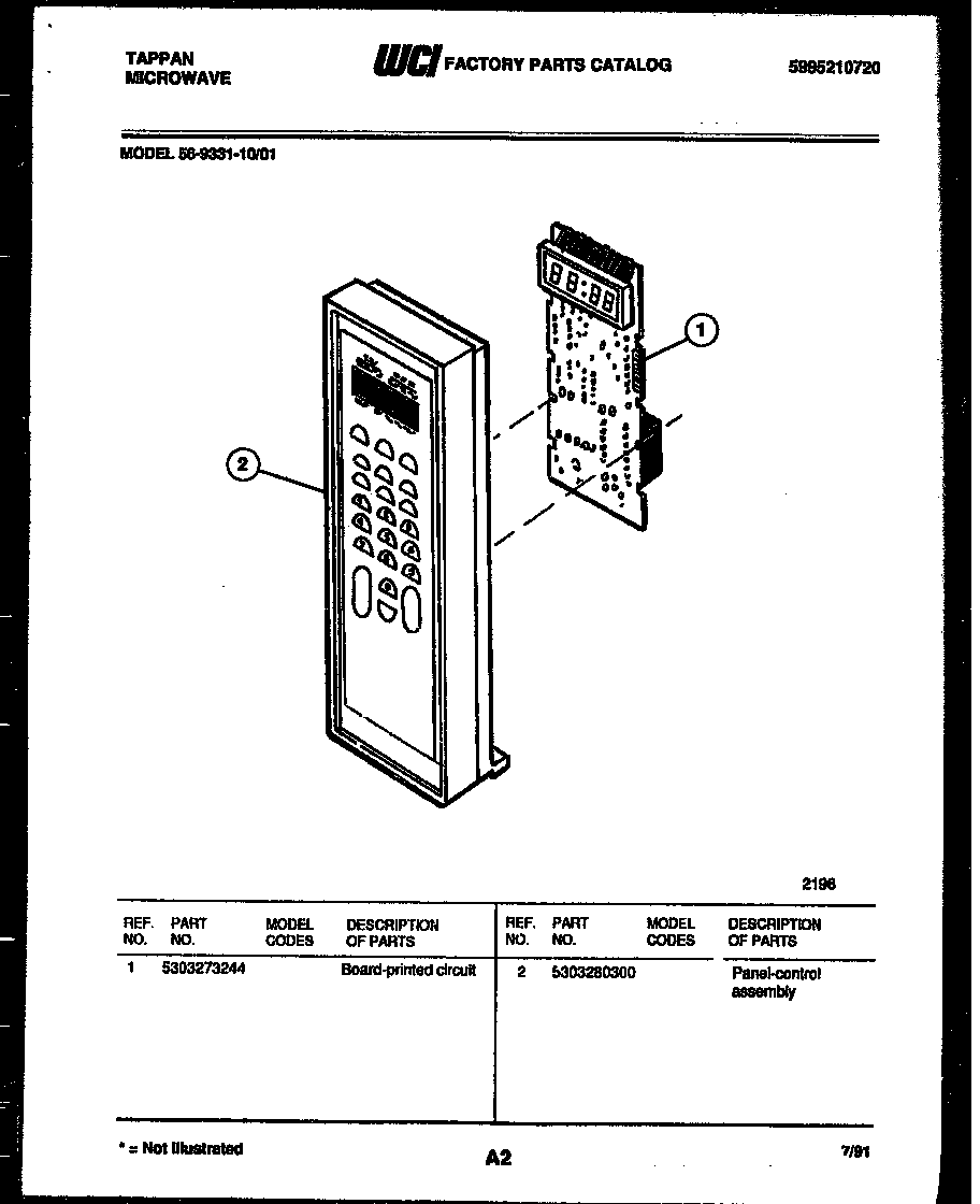 Control panel