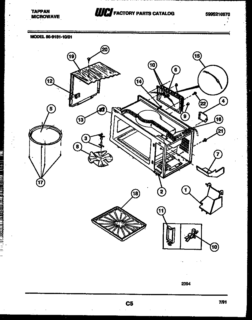Wrapper and body parts