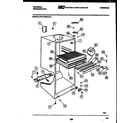Frigidaire CTN110DKL1 cabinet parts diagram