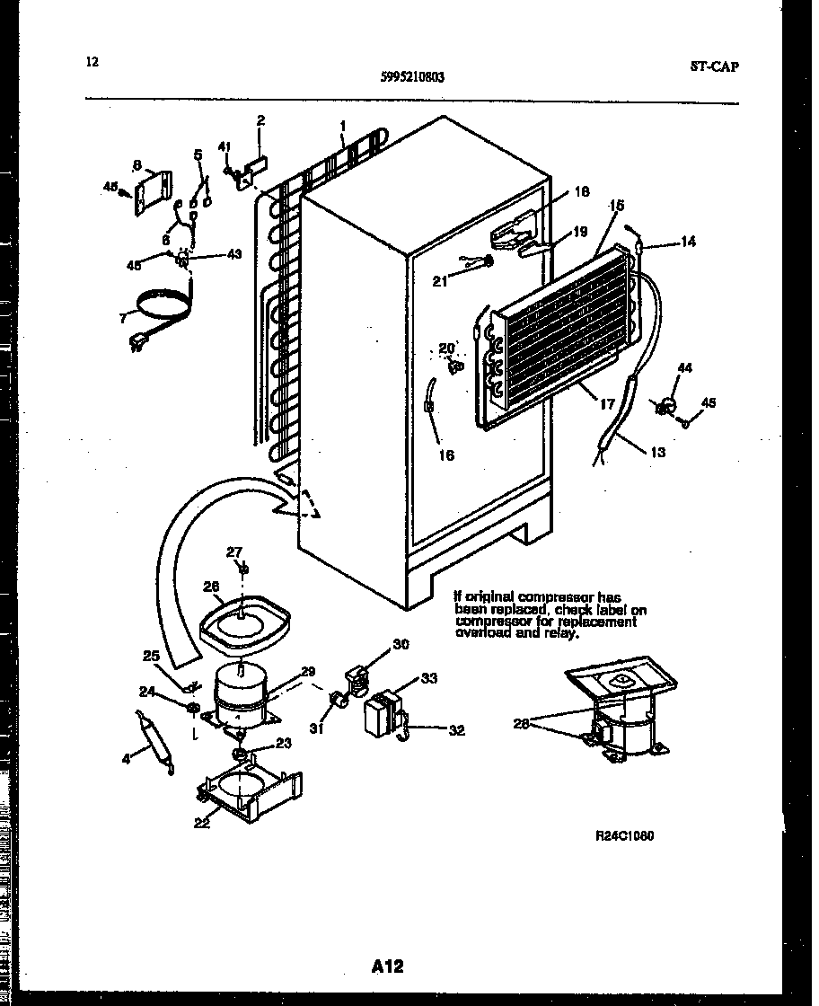 SYSTEM AND AUTOMATIC DEFROST PARTS