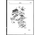 Tappan 95-2181-66-00 shelves and supports diagram
