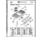 Tappan 30-3649-00-05 cooktop parts diagram