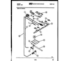 Tappan 30-1049-23-04 burner, manifold and gas control diagram