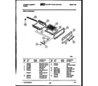 Tappan 30-6239-00-04 broiler drawer parts diagram