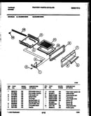 Broiler drawer parts
